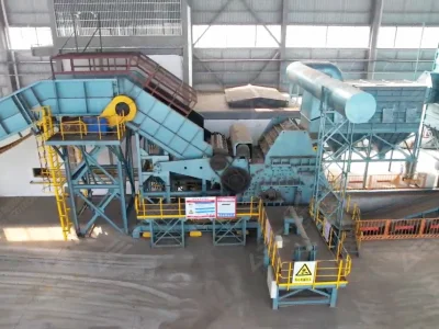 Młyn młotkowy do złomu metalowego, kruszarka do aluminium, maszy