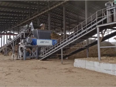 System wstępnej obróbki biomasy, zakład recyklingu biomasy