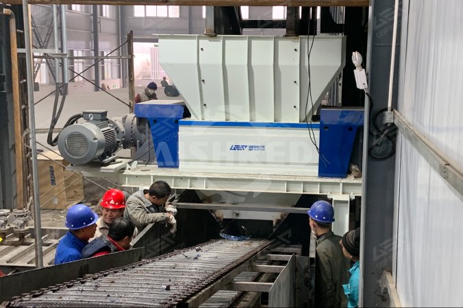 Projekt recyklingu pojemników metalowych w Henan w Chinach