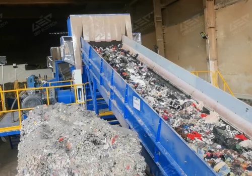 Linia do produkcji stałych paliw alternatywnych | System recykli