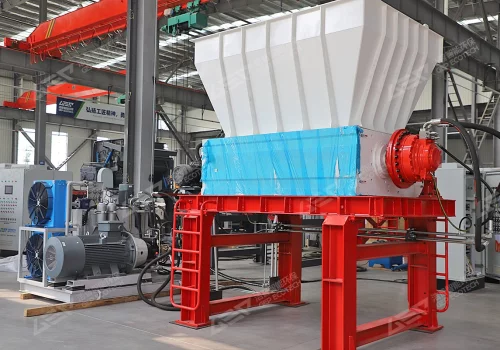 Rozdrabniarka do złomu aluminiowego GC12 | Napęd hydrauliczny Bo