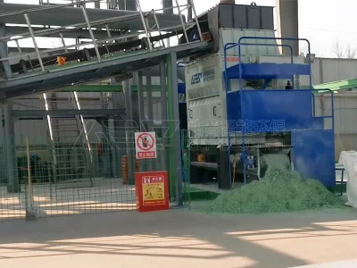 Rozdrabniacz łopat turbin wiatrowych, rozdrabniacz FRP, recyklin
