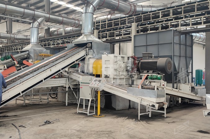 Linia do mielenia gumy